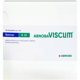 ABNOBAVISCUM Quercus D 10 ampullia, 48 kpl