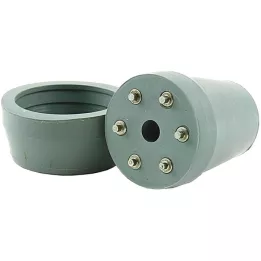 KRÜCKENKAPSEL 18/19 mm M.Spikes U. Protection Cap, 1 kpl