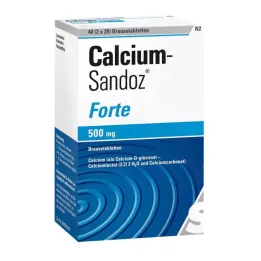 CALCIUM SANDOZ forte poretabletit, 2X20 kpl
