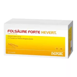 FOLSÄURE HEVERT forte-ampullit, 100X2 ml