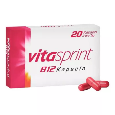 VITASPRINT B12 kapselit, 20 kpl VITASPRINT B12 kapselit, 20 kpl