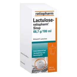 LACTULOSE-ratiopharm-siirappi, 500 ml