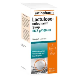 LACTULOSE-ratiopharm-siirappi, 1000 ml