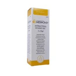 MEDIHONEY antibakteerinen haavageeli, 5X20 g