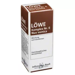 LÖWE KOMPLEX nro 6 Nux vomica tippaa, 100 ml