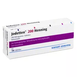 JODETTEN 200 Henning-tablettia, 100 kpl