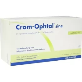 CROM-OPHTAL Silmäpisarat EDB, 50x0,5 ml