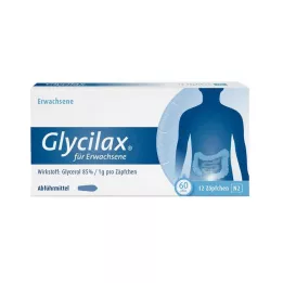 GLYCILAX Peräpuikot aikuisille, 12 kpl