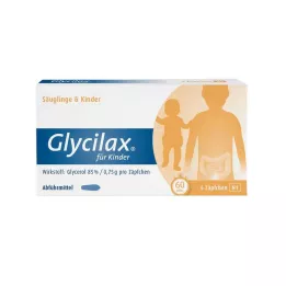GLYCILAX Lasten peräpuikot, 6 kpl
