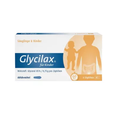 GLYCILAX Lasten peräpuikot, 6 kpl GLYCILAX Lasten peräpuikot, 6 kpl