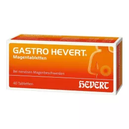 GASTRO-HEVERT Vatsatabletit, 40 kpl
