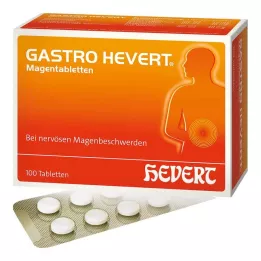 GASTRO-HEVERT Vatsatabletit, 100 kpl