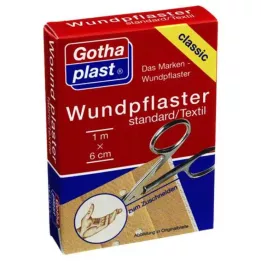 GOTHAPLAST Haavasidosteline 6 cm x 1 m leikattu, 1 kpl