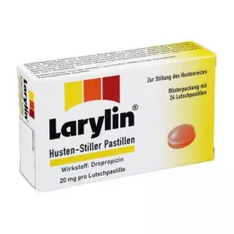 LARYLIN Yskää hillitsevät imeskelytabletit, 24 kpl