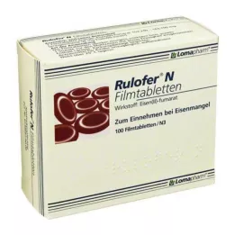RULOFER N kalvopäällysteiset tabletit, 100 kpl
