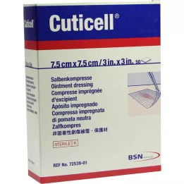 CUTICELL Voidepakkaukset 7,5x7,5 cm, 50 kpl