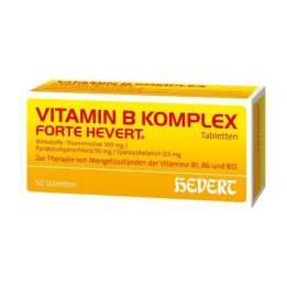 VITAMIN B KOMPLEX Forte Hevert -tabletit, 50 kpl