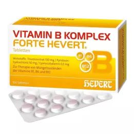 VITAMIN B KOMPLEX forte Hevert tabletit, 100 kpl