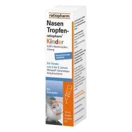 NASENTROPFEN-ratiopharm Kinder säilöntäaineeton, 10 ml