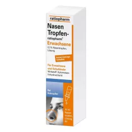 NASENTROPFEN-ratiopharm Adult Säilöntäaineeton, 10 ml
