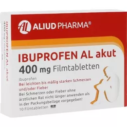 IBUPROFEN AL akuutti 400 mg kalvopäällystetyt tabletit, 10 kpl