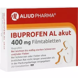 IBUPROFEN AL Akuutti 400 mg -kalvopäällystetyt tabletit, 20 kpl