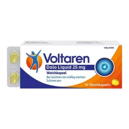 VOLTAREN Dolo Liquid 25 mg pehmeät kapselit, 20 kpl