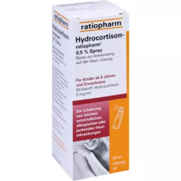 Hydrokortisoniratiopharm 0,5% suihke, 30 ml