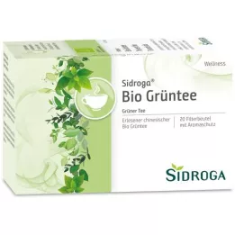 SIDROGA Wellness Green Tea -suodatinpussi, 20x1,7 g