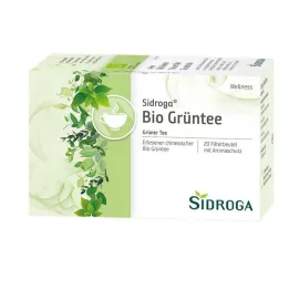 SIDROGA Wellness Green Tea -suodatinpussit, 20 x 1,7 g