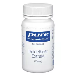 PURE ENCAPSULATIONS mustikkauute 80 mg kaps., 60 kpl