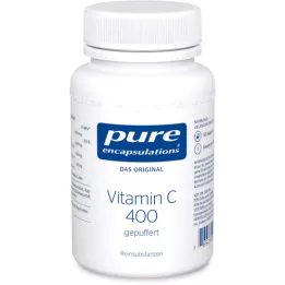 PURE ENCAPSULATIONS C 400 -vitamiinipuskuri Kaps., 90 kpl