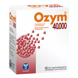 OZYM 40 000 kovaa enterokapselia, 200 kpl