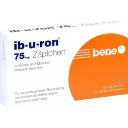 IB-ja-RON 75 mg peräpuikot, 10 kpl