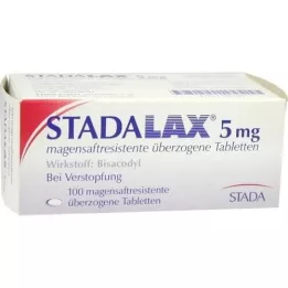 STADALAX 5 mg maha -suolikanavan vastus