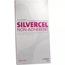 SILVERCEL ei-adherent-pakkaukset 10x20 cm, 5 kpl