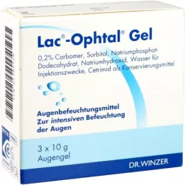 Lac Ophtalgeeli, 3x10 g