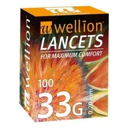 WELLION Lance 33 g, 100 kpl
