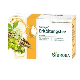 SIDROGA Kylmä teesuodatinpussi, 20x2,0 g
