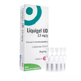 LIQUIGEL UD 2,5 mg/g silmägeeliä kerta-annossäiliössä, 30 x 0,5 g