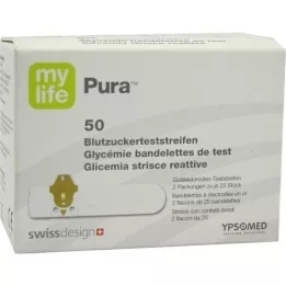 MYLIFE Pura -verensokeritestiliuskat, 50 kpl