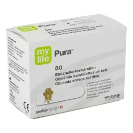 MYLIFE Pura verensokeritestiliuskat, 50 kpl