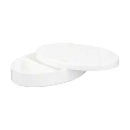 Pillerirasia soikea muovinen 3 lokeroa Vitalhaus, 1 kpl