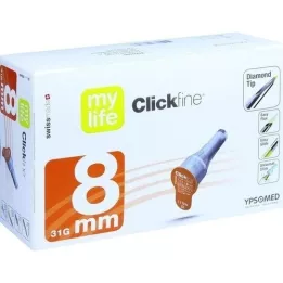 MYLIFE Clickfine Pen -neulat 8 mm, 100 kpl