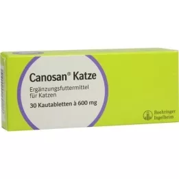 CANOSAN pureskeltavat tabletit F. Catzes, 30 kpl