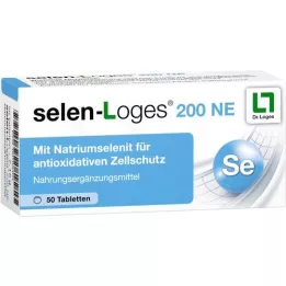 SELEN-LOGES 200 NE -tabletit, 50 kpl