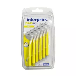 INTERPROX plus minikeltainen hammasväliharja, 6 kpl