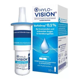 HYLO-VISION SafeDrop 0,1 % silmätipat, 10 ml