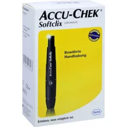 ACCU-CHEK SoftClix Schwarz, 1 kpl