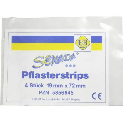 Senada kipsinauhat 19x72 mm, 4 kpl